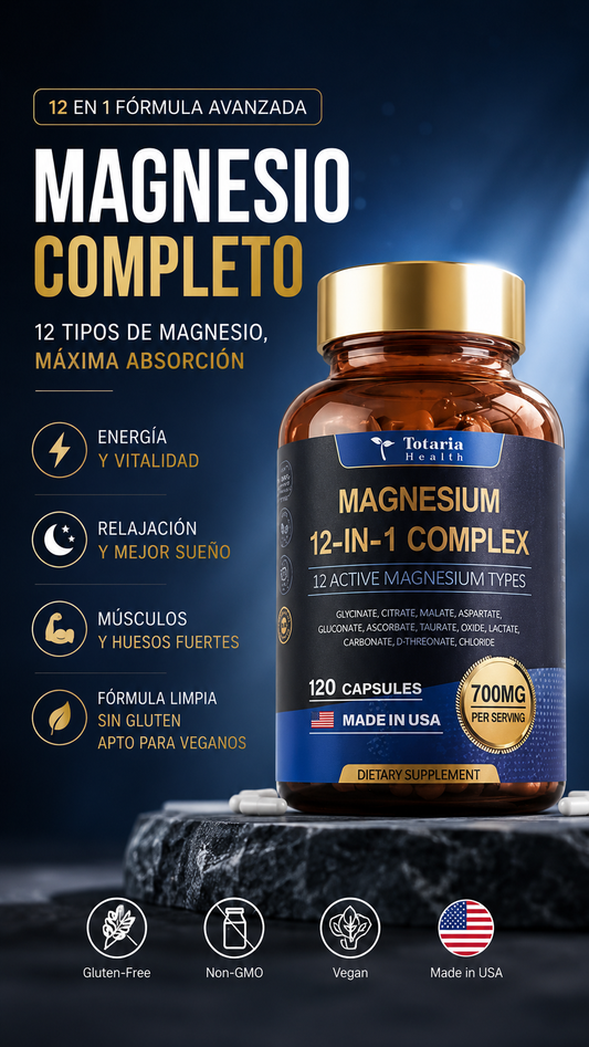 Magnesium Complex 12 en 1 - Totaria