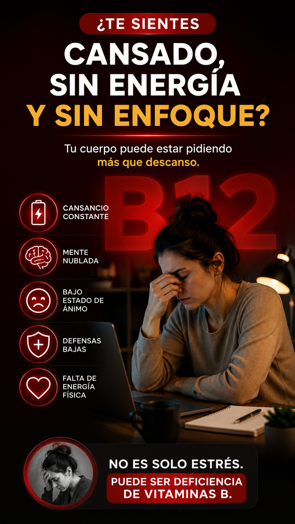 Vitamin B12 Pack Dúo - Nusava | Energía, Metabolismo y Bienestar Diario
