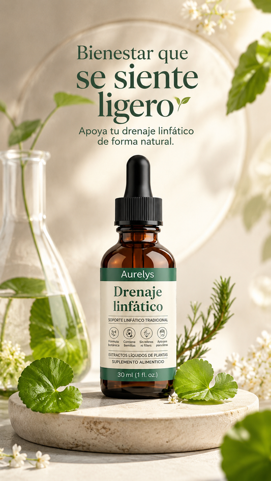 Drenaje Linfático en gotas - Aurelys
