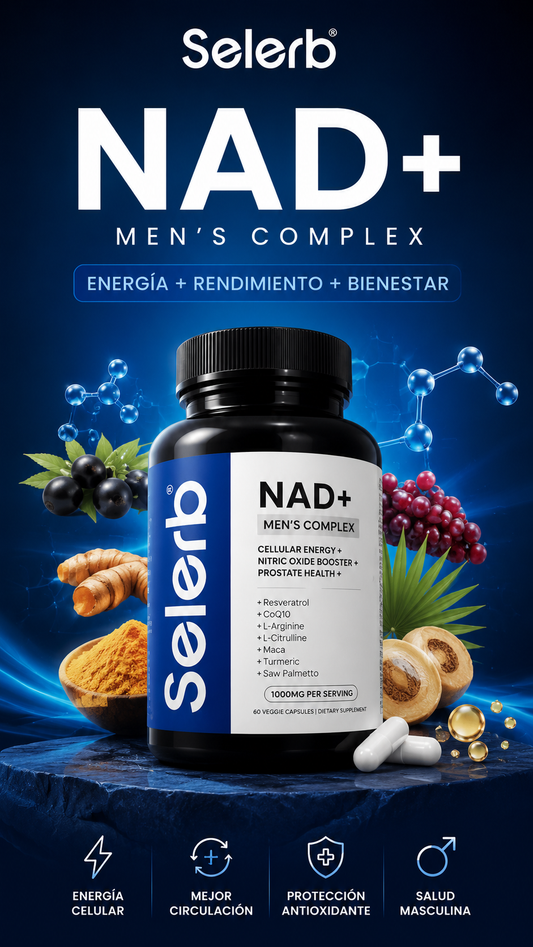 NAD+ Complejo Celular para Hombres - Selerb